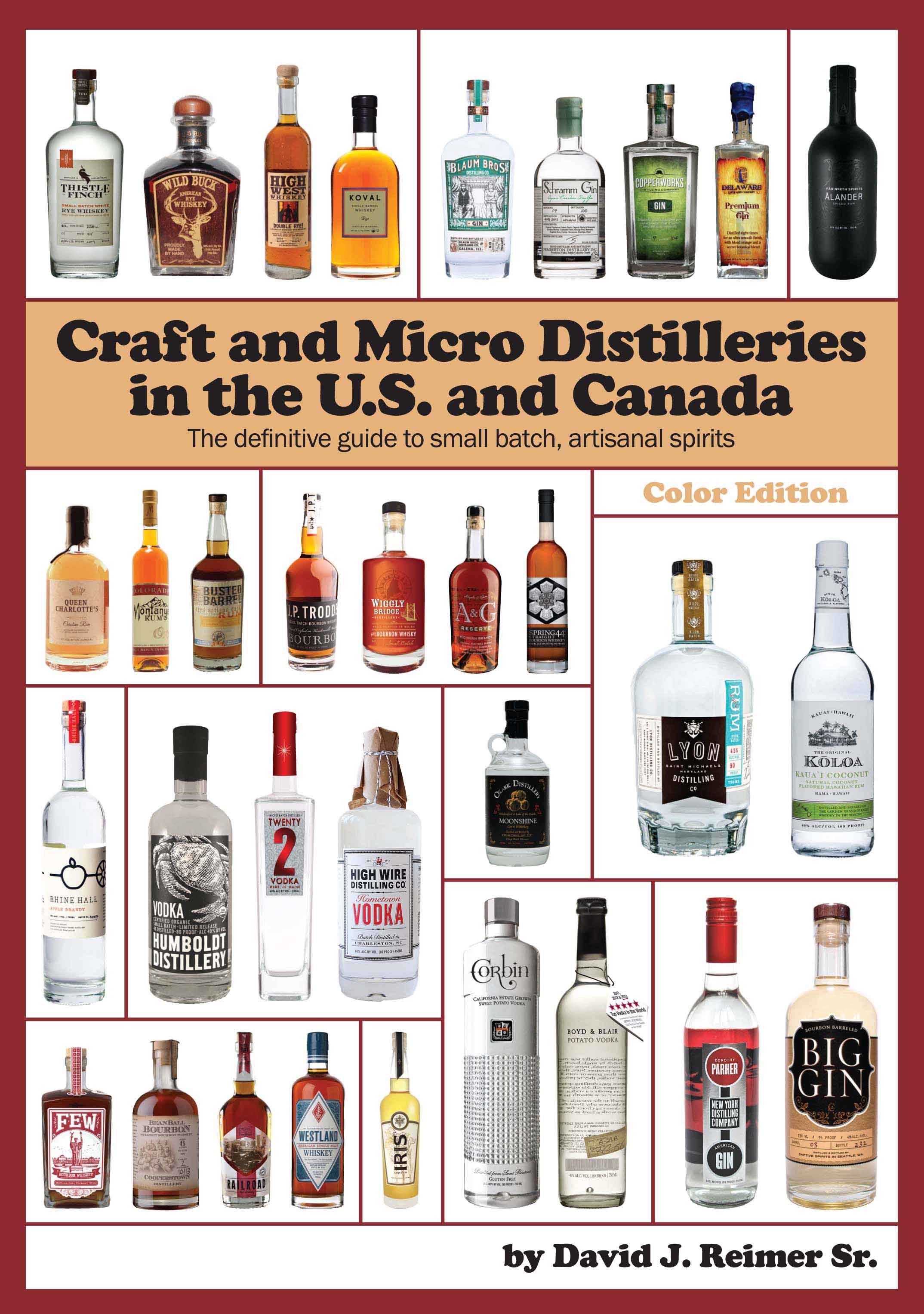 Cover of book Craft and Micro Distilleries in the U.S. and Canada